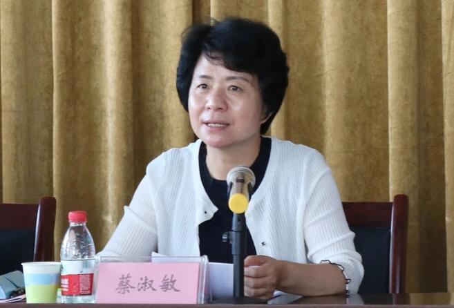 全国妇联副主席,书记处书记蔡淑敏一行来疆调研指导